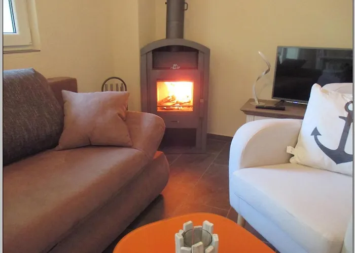 Strandhaus Vielmeer - Exklusiv Mit Sauna & Kamin Direkt Am 度假居 德兰斯克